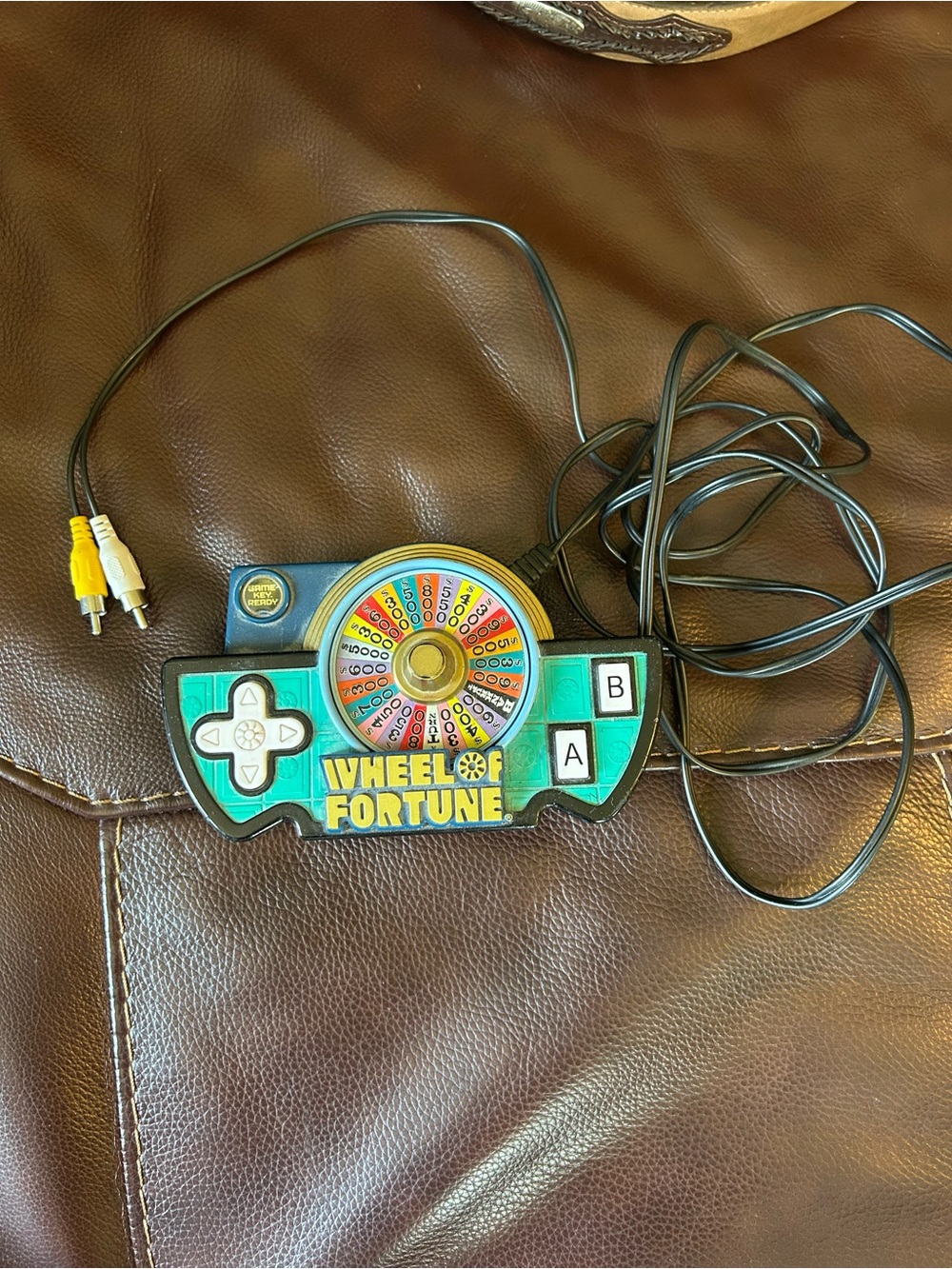 Wheel of Fortune Game Controller - Teal and Black